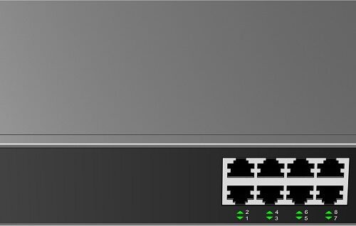 Grandstream GWN7801 Enterprise 8-Port Gigabit L2+ Managed Network Switch with 2 Gigabit SFP Uplink Ports