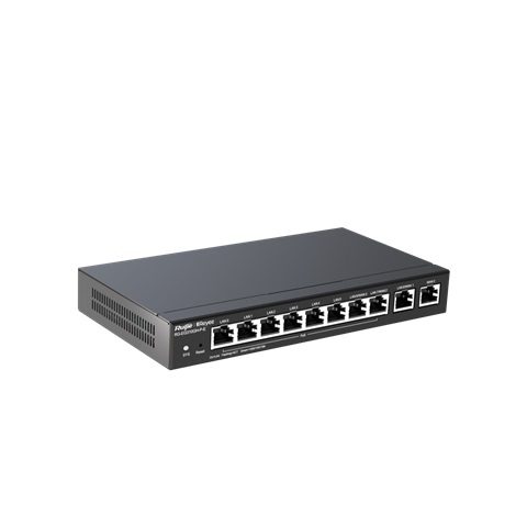 Ruijie-Reyee RG-EG310GH-P-E 10-Port High Performance Cloud Managed PoE Office Router