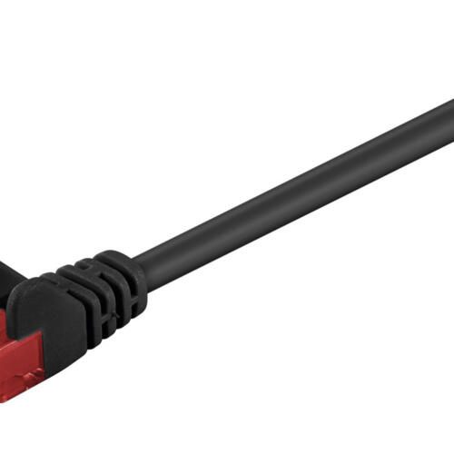 GOOBAY καλώδιο δικτύου 95667, CAT 6 U/UTP, CCA, 25m, μαύρο