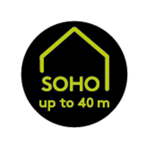 GOOBAY καλώδιο δικτύου 57294, CAT 5e F/UTP, CCA, έως 40m, 100m, μαύρο