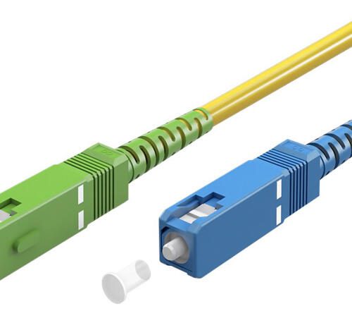 GOOBAY καλώδιο οπτικής ίνας SC-APC 59658, Singlemode OS2, 1m, κίτρινο