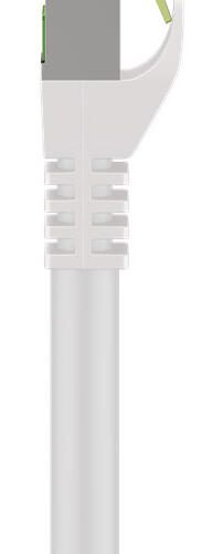 GOOBAY καλώδιο δικτύου 61111, CAT 8.1 S/FTP, copper, LSZH, 20m, λευκό