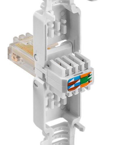 GOOBAY βύσμα RJ45 CAT 5e UTP 68859, tool-free, λευκό