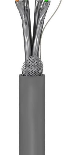 GOOBAY καλώδιο δικτύου 93954, CAT 6 S/FTP (PiMF), CCA, 100m, γκρι