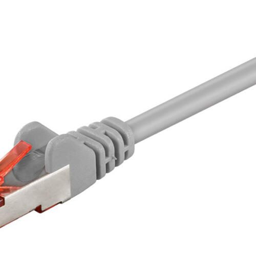 GOOBAY καλώδιο δικτύου 93651, CAT 6 S/FTP (PiMF), CCA, 10m, γκρι