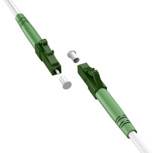 GOOBAY καλώδιο οπτικής ίνας LC-APC 59585, Singlemode OS2, 2m, λευκό