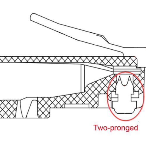 GOOBAY βύσμα RJ45 72500, CAT 5e UTP, διάφανο, 10τμχ